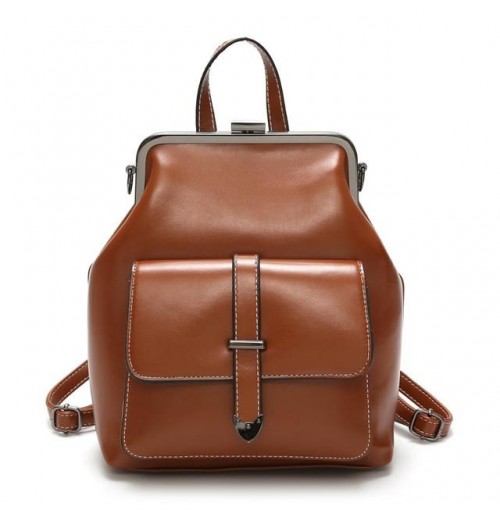 Teal Leather Backpack Teal Leather Backpack