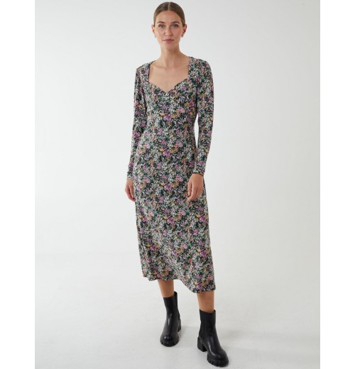 Corset Style Midi Dress Corset Style Midi Dress