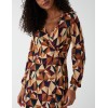 V Neck Ring Detail Midi Dress V Neck Ring Detail Midi Dress