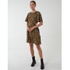 Floral Print Crew Neck Dress Floral Print Crew Neck Dress