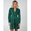 Keyhole Wrap Bust Shirt Dress Keyhole Wrap Bust Shirt Dress