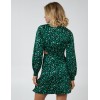 Keyhole Wrap Bust Shirt Dress Keyhole Wrap Bust Shirt Dress