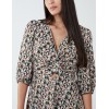 Knot Front Keyhole Dress Knot Front Keyhole Dress