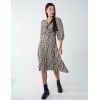 Knot Front Keyhole Dress Knot Front Keyhole Dress