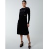 High Neck With Keyhole Detail & Long Sleeve Dress High Neck With Keyhole Detail & Long Sleeve Dress