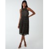 Blouson Halter Neck Midi Dress Blouson Halter Neck Midi Dress