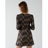Fixed Wrap Skater Dress With Tie Fixed Wrap Skater Dress With Tie
