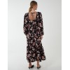 Square Neck Trapeze Midi Dress Square Neck Trapeze Midi Dress