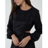 Crew Neck Cut Out Midi Dress Crew Neck Cut Out Midi Dress