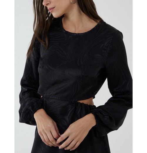 Crew Neck Cut Out Midi Dress Crew Neck Cut Out Midi Dress