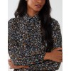 Multi Floral Print Mini Shirt Dress Multi Floral Print Mini Shirt Dress