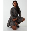 Multi Floral Print Mini Shirt Dress Multi Floral Print Mini Shirt Dress