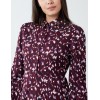 Shirt Midi Dress With Godet Hem Shirt Midi Dress With Godet Hem