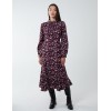Shirt Midi Dress With Godet Hem Shirt Midi Dress With Godet Hem