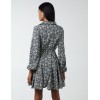 Shirt Mini Dress With Godet Hem & Tie Shirt Mini Dress With Godet Hem & Tie