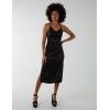 Jacquared Satin Slip Dress Jacquared Satin Slip Dress