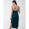 Jacquared Satin Slip Dress Jacquared Satin Slip Dress