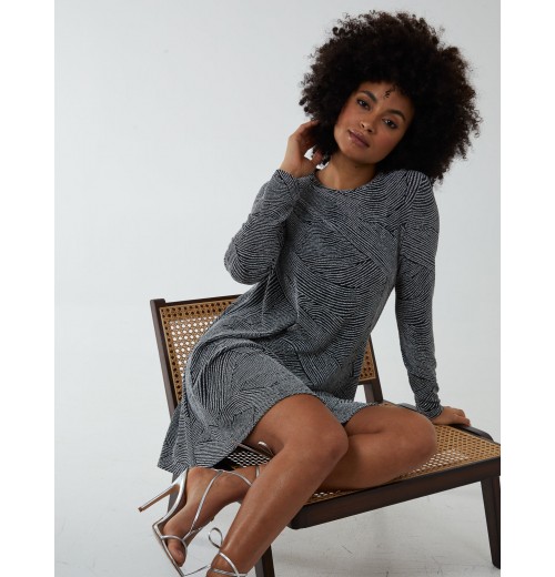 Lurex Swing Mini Dress Lurex Swing Mini Dress