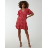 Trapeze Button Through Raglan Mini Dress Trapeze Button Through Raglan Mini Dress
