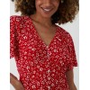 Trapeze Button Through Raglan Mini Dress Trapeze Button Through Raglan Mini Dress