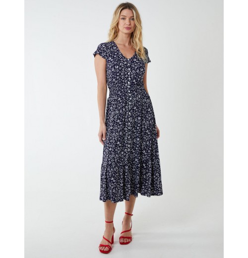 Button Through Midi Dress Button Through Midi Dress