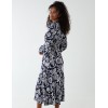 Floral Button Front Midi Dress Floral Button Front Midi Dress
