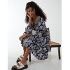 Floral Button Front Midi Dress Floral Button Front Midi Dress