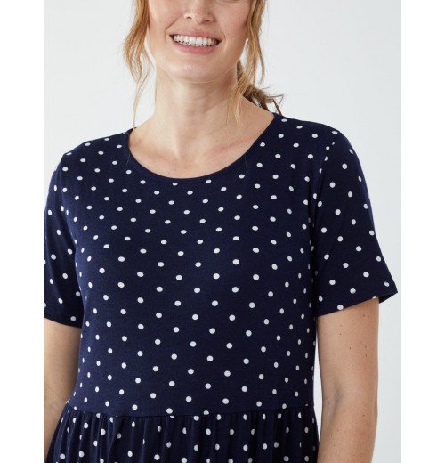 Tiered Smock Midi Dress Tiered Smock Midi Dress