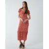 Shirred Sweetheart Midi Dress Shirred Sweetheart Midi Dress