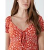 Shirred Sweetheart Midi Dress Shirred Sweetheart Midi Dress