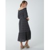 Off Shoulder Shirring Elastic Midi Dress Off Shoulder Shirring Elastic Midi Dress