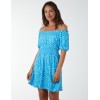 Scoop Shirred Blouse Mini Dress Scoop Shirred Blouse Mini Dress
