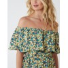 Bardot Ruffle Shoulder Midi Dress Bardot Ruffle Shoulder Midi Dress