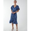 Wrap Ruffle Tiered Midi Dress Wrap Ruffle Tiered Midi Dress