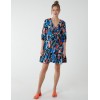 Tie Front 3/4 Sleeve Dress Tie Front 3/4 Sleeve Dress
