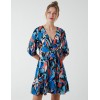 Tie Front 3/4 Sleeve Dress Tie Front 3/4 Sleeve Dress