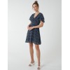 Knot Front Mini Dress Knot Front Mini Dress