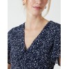 Knot Front Mini Dress Knot Front Mini Dress