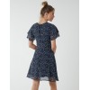 Knot Front Mini Dress Knot Front Mini Dress