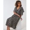 Crochet Bust Kimono Sleeve Dress Crochet Bust Kimono Sleeve Dress