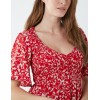 Sheared Bust Midi Dress With Angel Sleeves Sheared Bust Midi Dress With Angel Sleeves