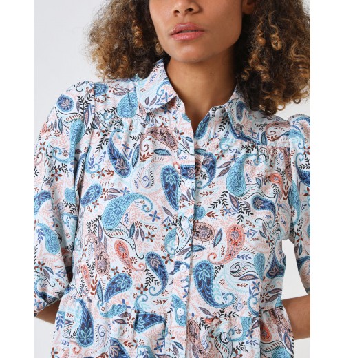 Trapeze Tiered Shirt Dress Trapeze Tiered Shirt Dress