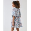 Trapeze Tiered Shirt Dress Trapeze Tiered Shirt Dress