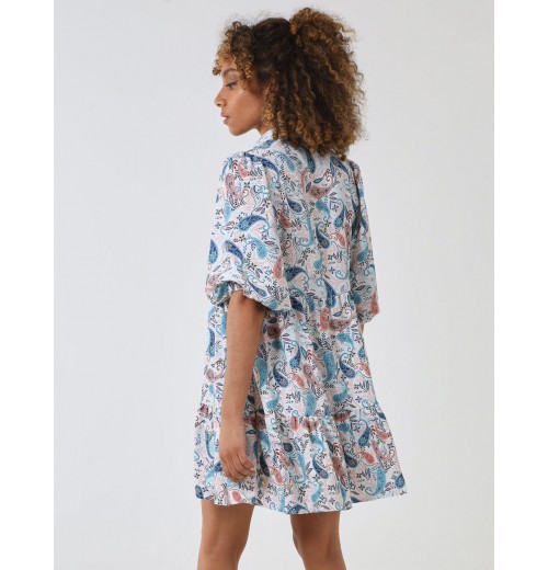 Trapeze Tiered Shirt Dress Trapeze Tiered Shirt Dress
