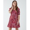 Square Neck Puff Sleeve Mini Dress Square Neck Puff Sleeve Mini Dress