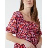 Square Neck Puff Sleeve Mini Dress Square Neck Puff Sleeve Mini Dress
