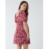 Square Neck Puff Sleeve Mini Dress Square Neck Puff Sleeve Mini Dress