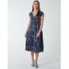 Drawstring Adjustable Tier Midi Dress Drawstring Adjustable Tier Midi Dress