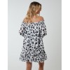 Sheared Neck Bardot Dress Sheared Neck Bardot Dress