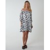 Sheared Neck Bardot Dress Sheared Neck Bardot Dress